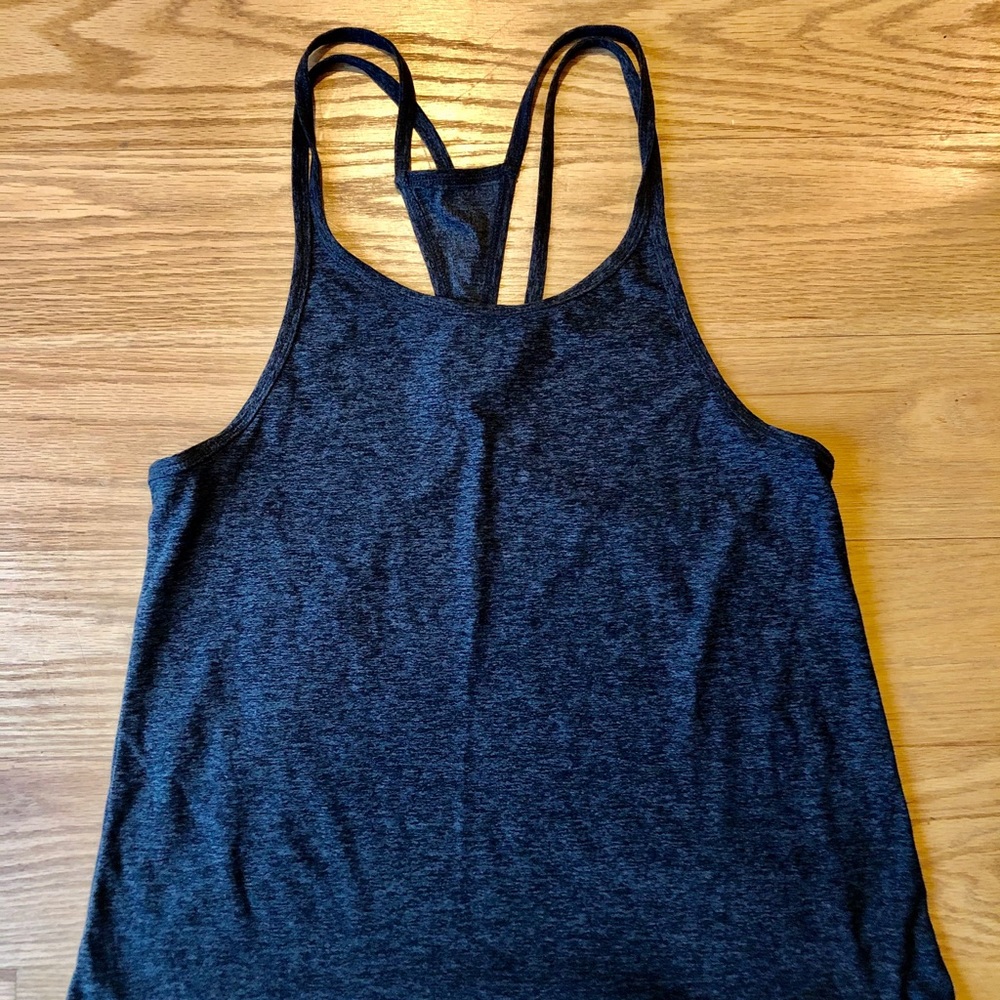 Beyond Yoga Spacedye Charcoal tank top
